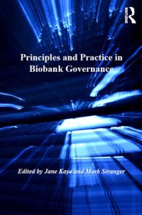 cover of the book Principles and Practice in Biobank Governance