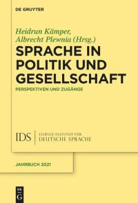 cover of the book Sprache in Politik und Gesellschaft: Perspektiven und Zugänge