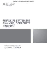 cover of the book CFA Level 1 Volume 3