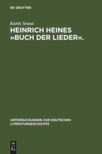 cover of the book Heinrich Heines »Buch der Lieder«.: Differenzen und die Folgen