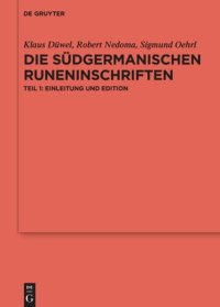 cover of the book Die südgermanischen Runeninschriften