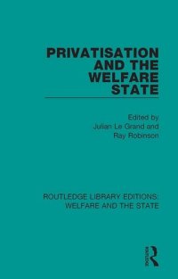 cover of the book Privatisation and the Welfare State