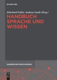 cover of the book Handbuch Sprache und Wissen