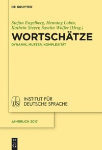 cover of the book Wortschätze: Dynamik, Muster, Komplexität