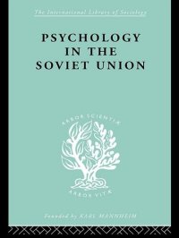 cover of the book Psychology in the Soviet Union