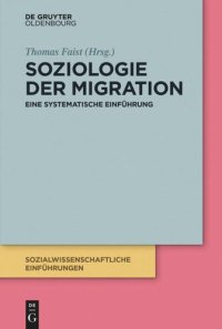 cover of the book Soziologie der Migration: Eine systematische Einführung