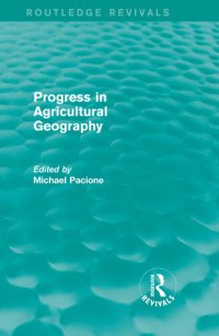 cover of the book Progress in Agricultural Geography