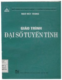 cover of the book Đại số tuyến tính