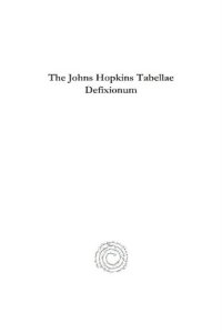 cover of the book The Johns Hopkins Tabellae Defixionum