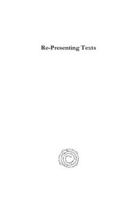 cover of the book Re-Presenting Texts: Jewish and Black Biblical Interpretation