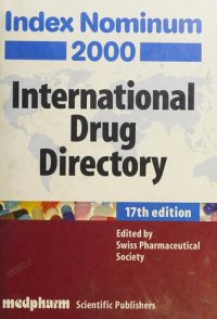 cover of the book Index Nominum 2000: International Drug Directory