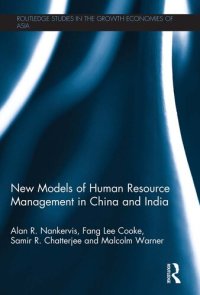 cover of the book New Models of Human Resource Management in China and India