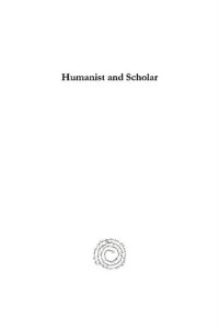 cover of the book Humanist and Scholar: Essays in Honor of Andreas Tietze