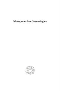 cover of the book Mesopotamian Cosmologies