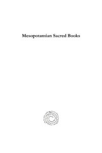 cover of the book Mesopotamian Sacred Books