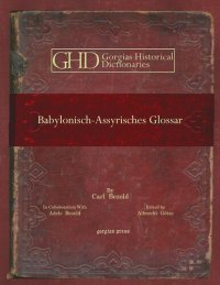 cover of the book Babylonisch-Assyrisches Glossar