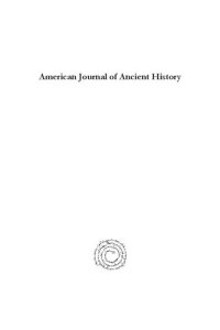 cover of the book American Journal of Ancient History 12.1