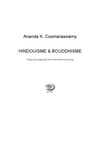 cover of the book Hindouisme et bouddhisme