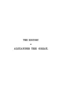 cover of the book The History of Alexander the Great, Being the Syriac Version of Pseudo Callisthenes