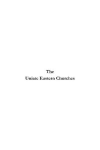 cover of the book The Uniate Eastern Churches