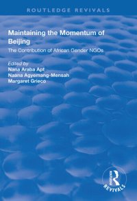 cover of the book Maintaining the Momentum of Beijing: The Contribution of African Gender NGOs