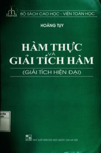 cover of the book Hàm thực và Giải tích hàm