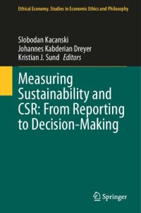 cover of the book Measuring Sustainability and CSR: From Reporting to Decision-Making