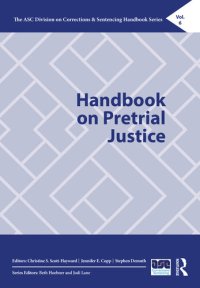 cover of the book Handbook on Pretrial Justice