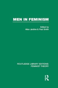 cover of the book Men in Feminism