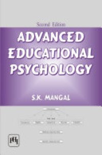 cover of the book ADVANCED EDUCATIONAL PSYCHOLOGY