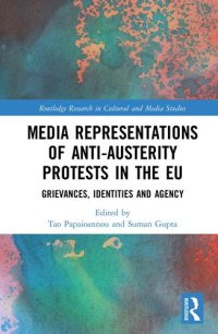 cover of the book Media Representations of Anti-Austerity Protests in the EU: Grievances, Identities and Agency