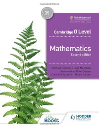 cover of the book Cambridge O Level Mathematics Second edition