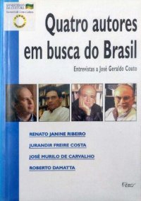 cover of the book Quatro autores em busca do Brasil (José Murilo de Carvalho e outros)