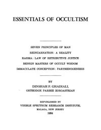 cover of the book Essentials of Occultism: Seven Principles of Man