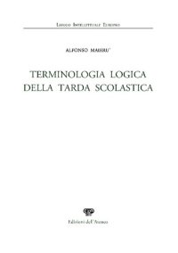 cover of the book Terminologia logica della tarda scolastica