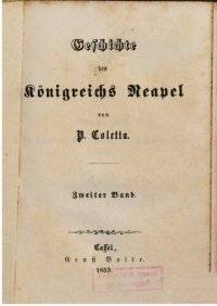 cover of the book Geschichte des Königreichs Neapel