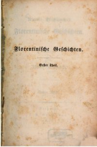 cover of the book Niccolò Machiavellis Florentinische Geschichten