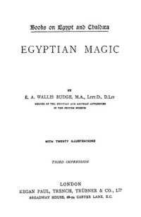 cover of the book Egyptian Magic