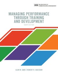 cover of the book Managing Performance through Training and Development