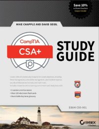 cover of the book CompTIA CySA+ Study Guide: Exam CS0-001