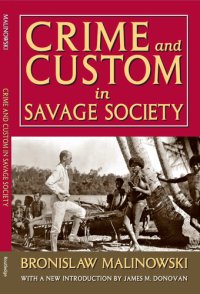 cover of the book Crime and Custom in Savage Society