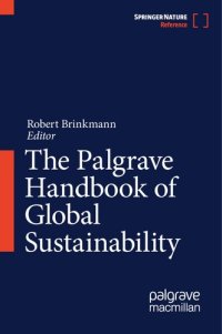 cover of the book The Palgrave Handbook of Global Sustainability