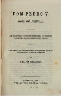 cover of the book Dom Pedro V., König von Portugal