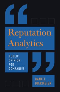 cover of the book Reputation Analytics: Public Opinion for Companies