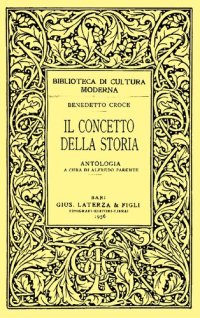 cover of the book Il concetto della storia