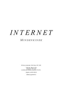 cover of the book Internet mindenkinek