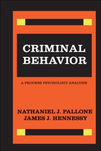 cover of the book Criminal Behavior