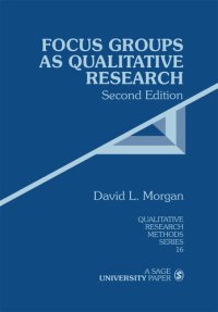 cover of the book Focus Groups as Qualitative Research