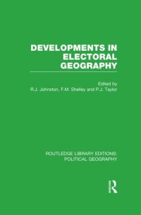 cover of the book Developments in Electoral Geography