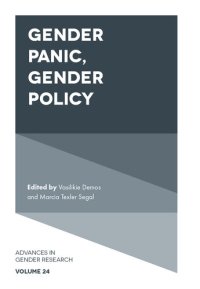 cover of the book Gender Panic, Gender Policy